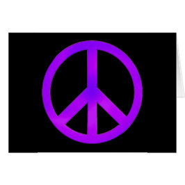 Cartão Paz Roxa