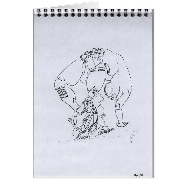 Cartão PDD17 Pequenas Portas CyberBody de Desenho Fraco (Frente)