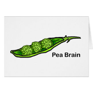 Cartão Pea Brain