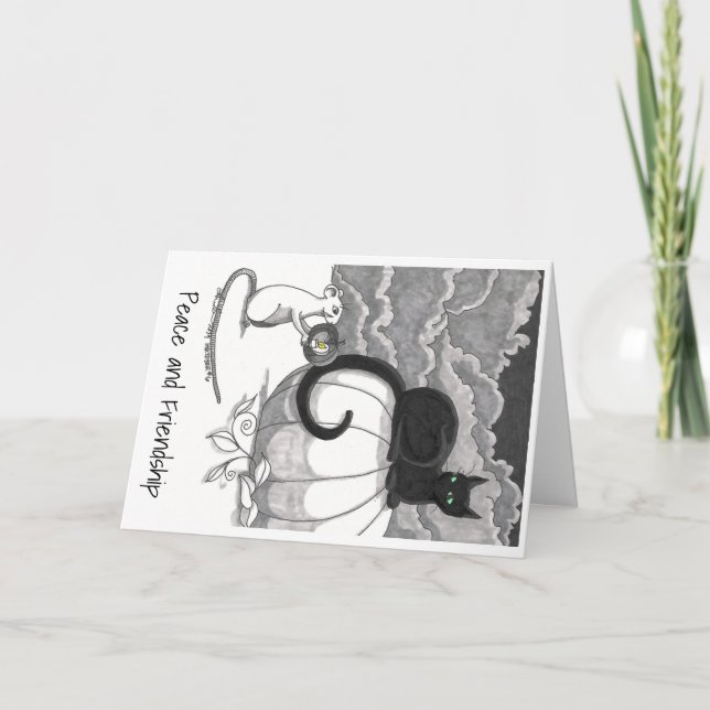 Cartão Peace and Friendship card (Frente)