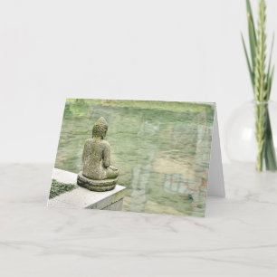 Cartão Peace comes from within. Buddha Quote Card