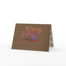 Peace dove card here now