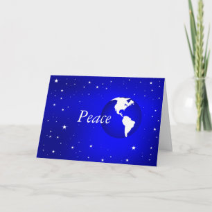 Cartão Peace Greeting Card