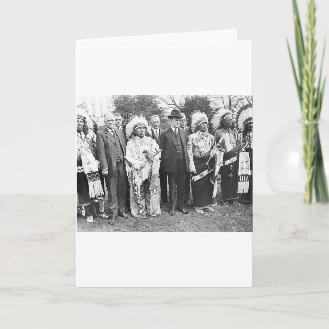 Cartão Peace Pipe, 1905 (Frente)