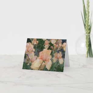 Cartão Peach Iris