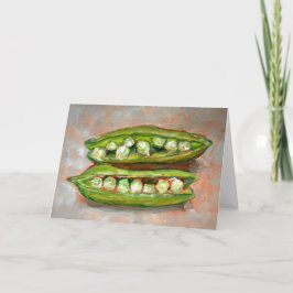 Cartão Peas in a Pod