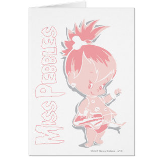 Cartão PEBBLES™ a rosa