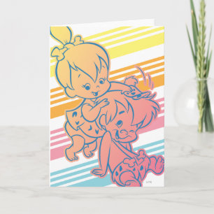 Cartão PEBBLES™ Bam Bam em crescimento