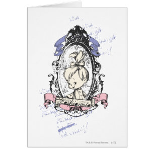 Cartão PEBBLES™ Bonito em Reflexão