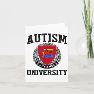 Cartão Peças de quebra-cabeça suportam Camisa Autism Auti
