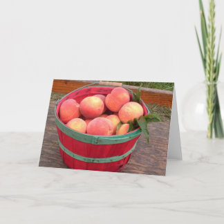 Cartão Peck o' Peaches Greeting Card