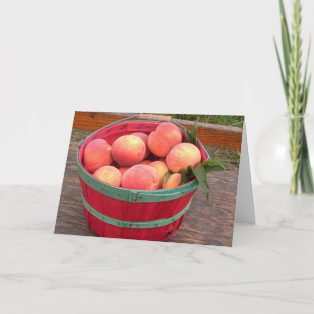 Cartão Peck o' Peaches Greeting Card (Frente)