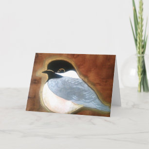 Cartão Pedagogygreetings: BC Chickadee