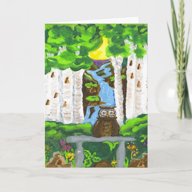 Cartão PedagogyGreetings:Beithe Realm (Frente)