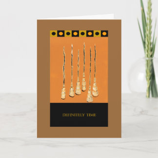 Cartão PedagogyGreetings Card: Sassafras Brooms
