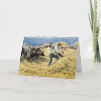 Peder Severin Kroyer - Threshing in the Abruzzi