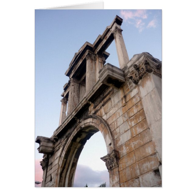 Cartão pedra arcaica (Frente)