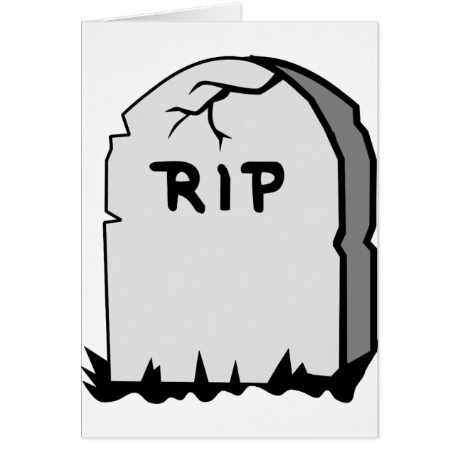 Cartão Pedra de cabeça (Frente)