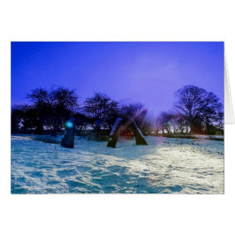 Cartão Pedras eretas