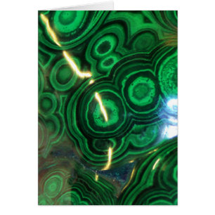 Cartão Pedras Retiradas em Verde