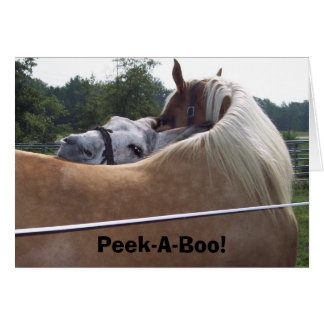 Cartão Peek-A-Boo!
