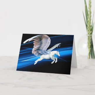 Cartão Pegasus Flight Greeting Card