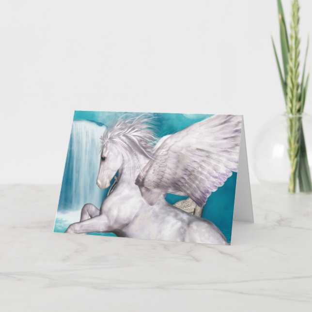 Cartão Pegasus Note Card (Frente)