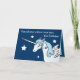 Cartão Pegasus Unicorn Wishes Birthday Card (Frente)