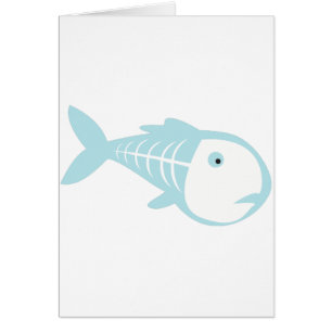 Cartão Peixe de Raios X