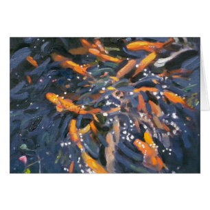 Cartão Peixe dourado 2010