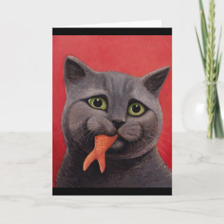 Cartão Peixe dourado de Emilys