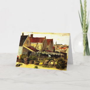 Cartão Peixe drenado por Vincent van Gogh