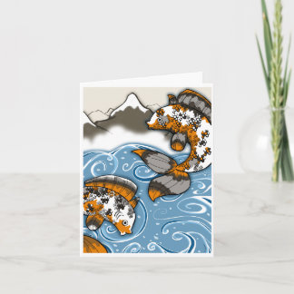 Cartão Peixe Notecard