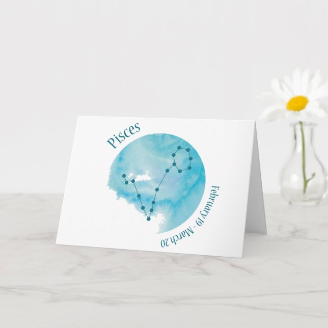 Cartão Peixes (Planta pequena)