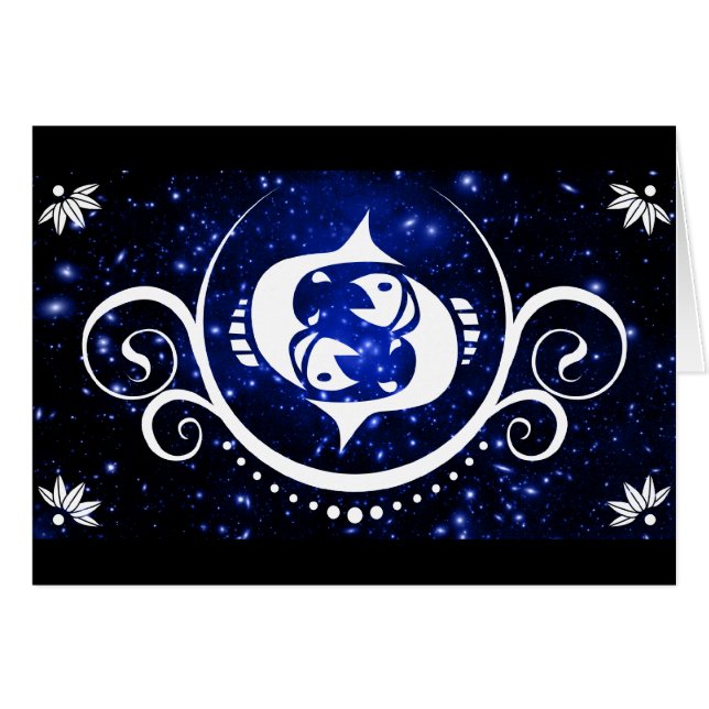 Cartão peixes (Frente horizontal)