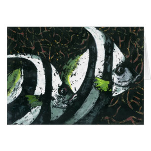 Cartão Peixes do anjo