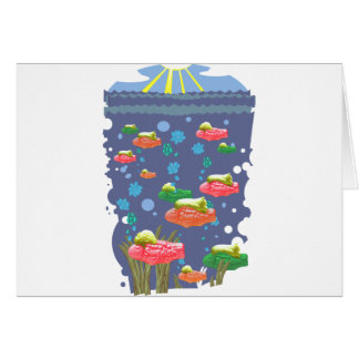 Cartão Peixes doces e parvos