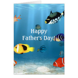 Cartão Peixes No Oceano