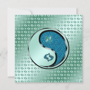 Cartão Peixes o peixe