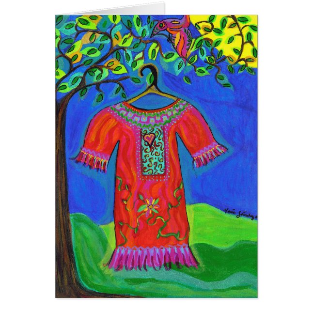 Cartão Pela luz da lua (Frente)