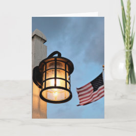 Cartão Pela luz do amanhecer