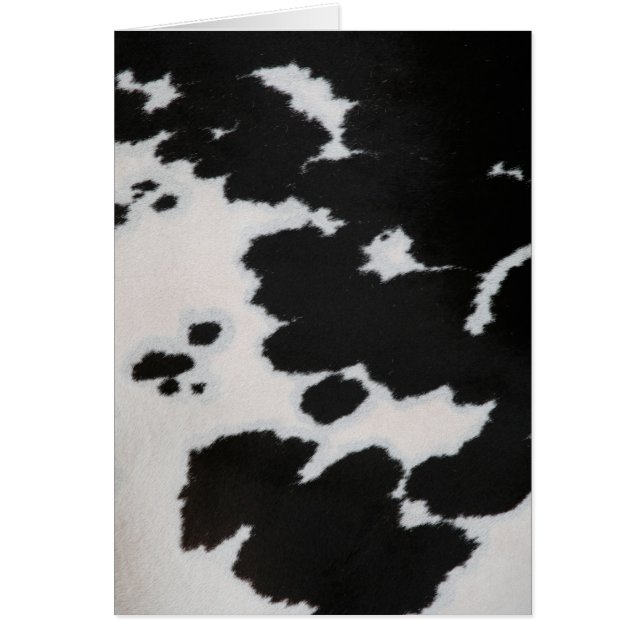 Cartão Pele da vaca (Frente)