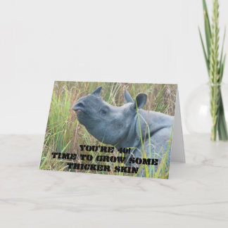 Cartão Pele mais espessa