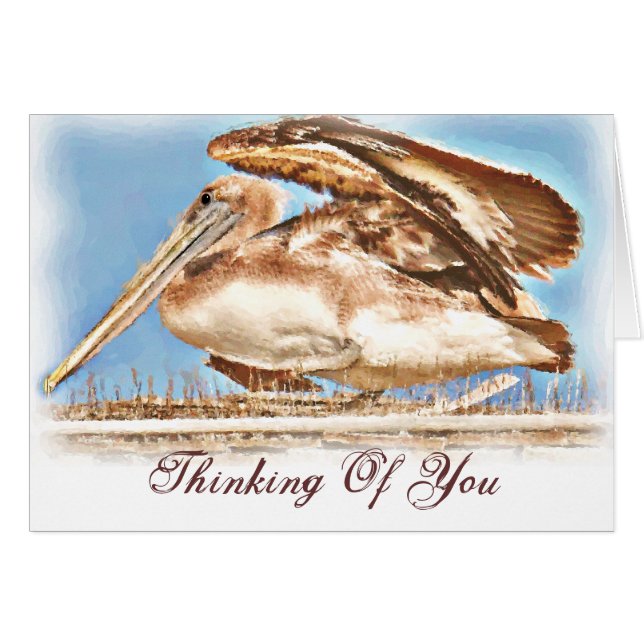 Cartão Pelican Await_ (Frente Horizontal)