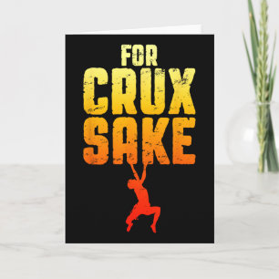 Cartão Pelo Amor de Crux Escalada Bouldering Divertido Es