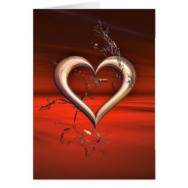 Cartão Pelo Amor do Vermelho