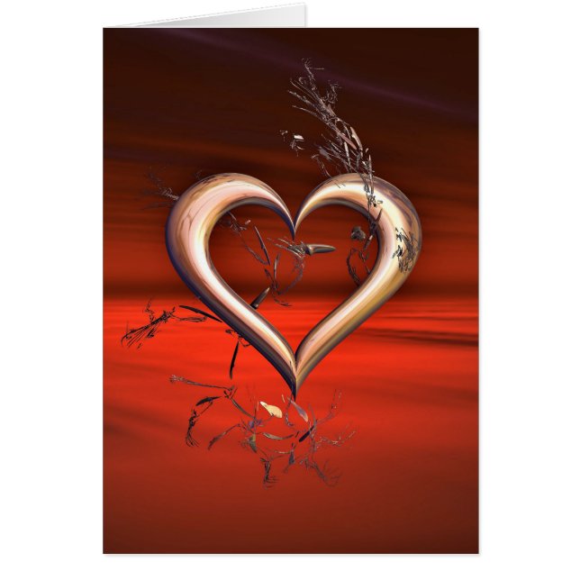 Cartão Pelo Amor do Vermelho (Frente)