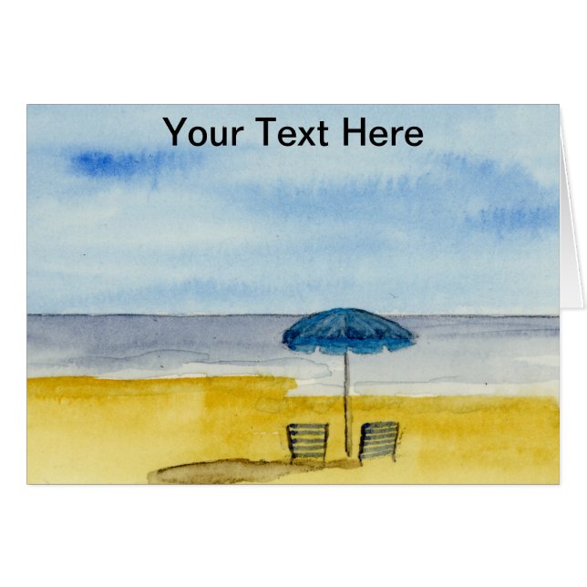 Cartão Pelo Mar (Frente Horizontal)