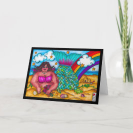 Cartão Pelo Mar Sereia