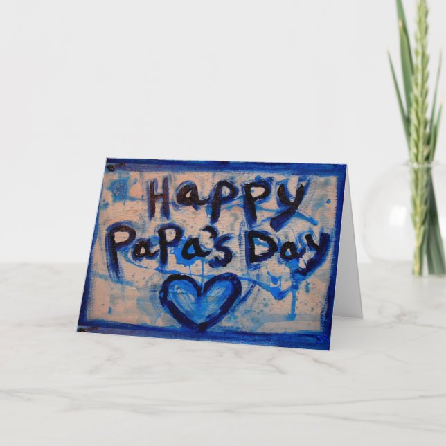 Cartão pelo meu pai (Frente)
